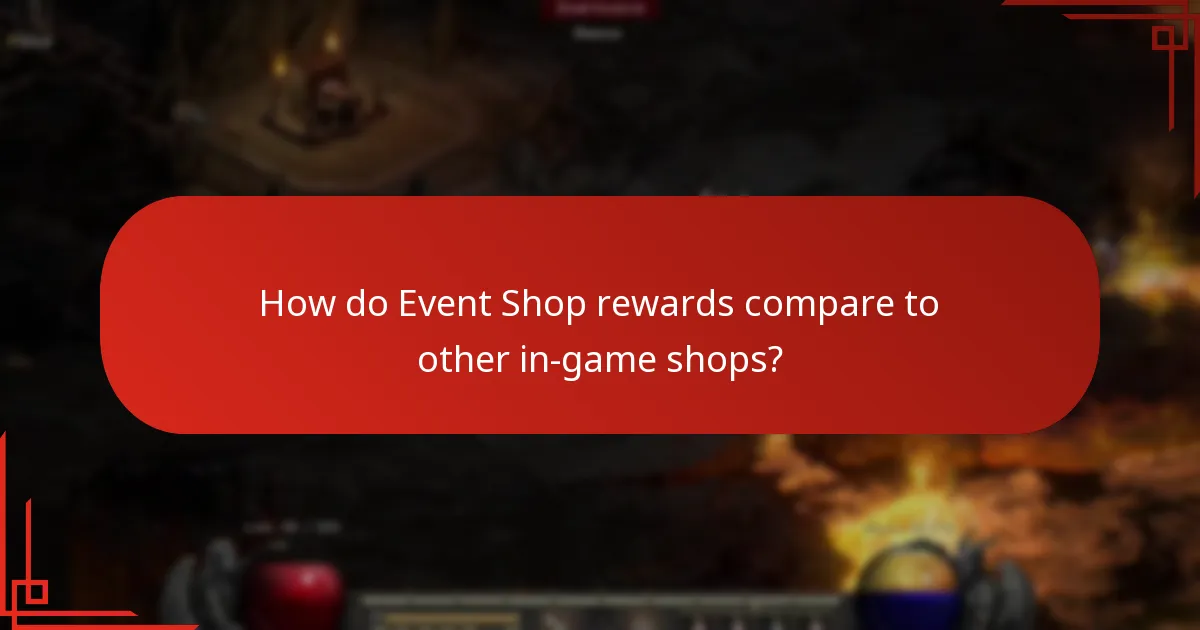 Which items should players prioritize in the Event Shop?