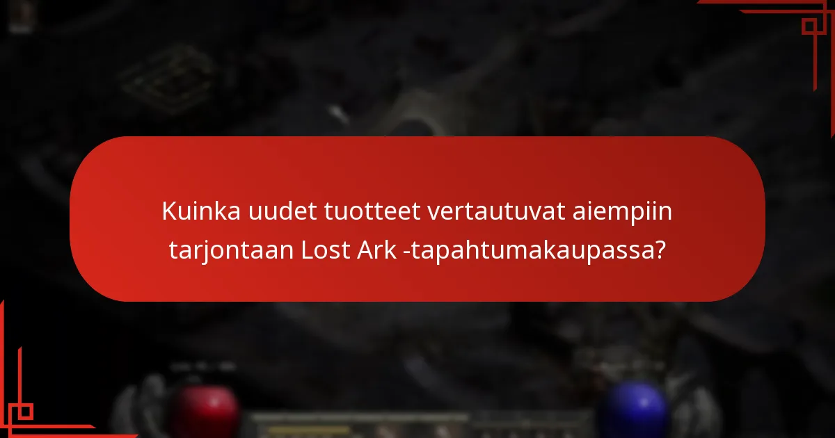 Mitkä muutokset on tehty Lost Ark -tapahtumakaupassa?