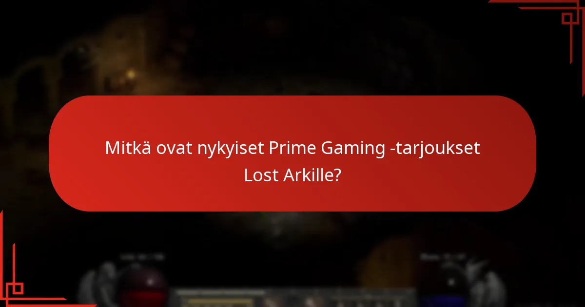 Kuinka lunastaa Lost Ark -tarjouksia tehokkaasti Prime Gamingin kautta?